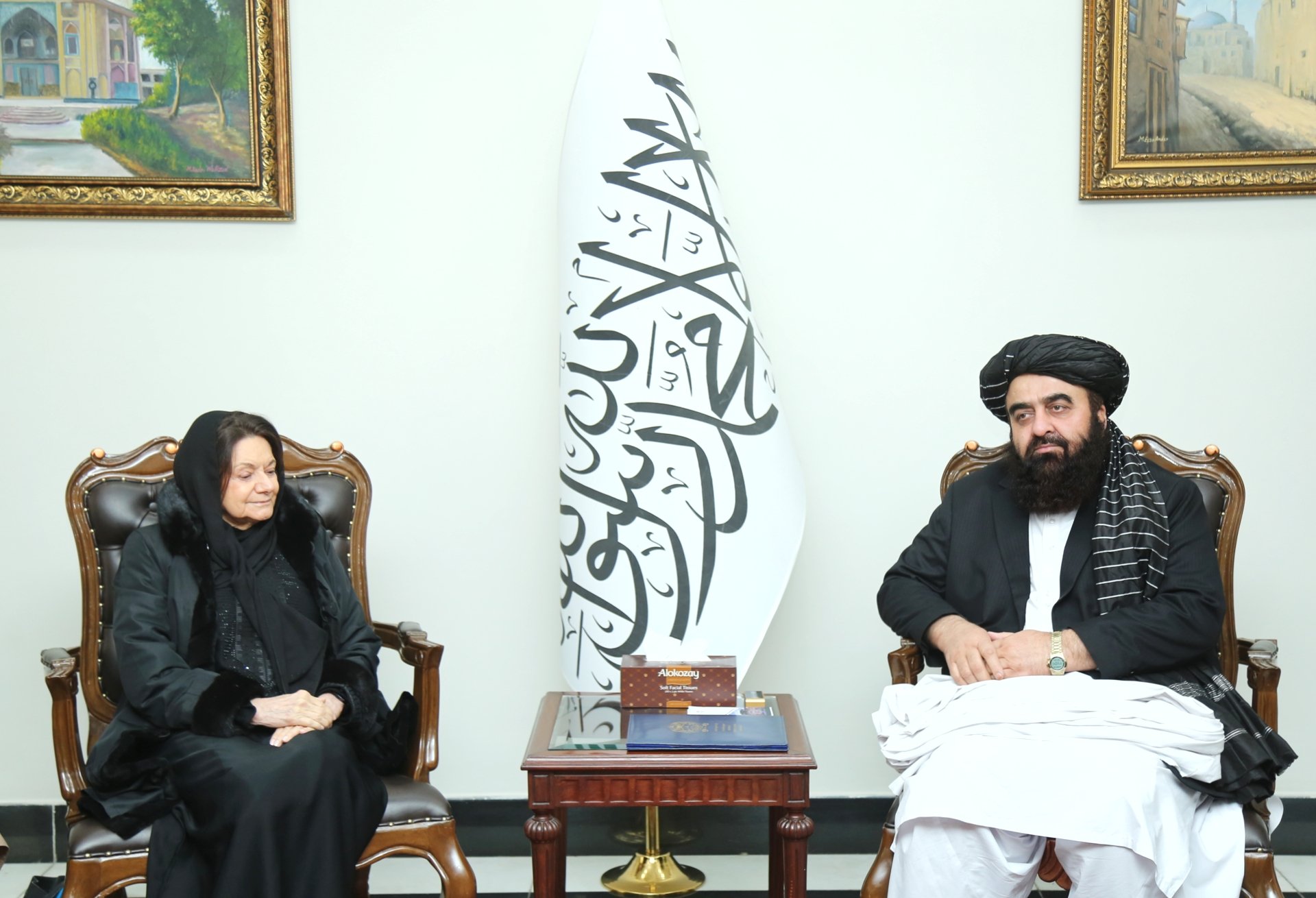 معاون دبیرکل سازمان ملل با وزیر خارجه طالبان دیدار کرد
