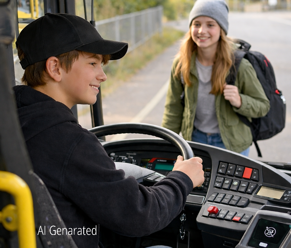 سرقت به‌خاطر عشق؛ نوجوان ۱۵ ساله برای رساندن دوست‌دخترش به مکتب، اتوبوس را دزدید