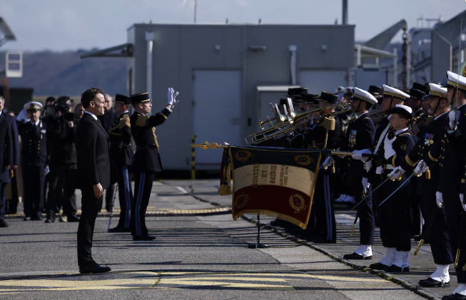 مکرون: فرانسه کلاهک‌های هسته‌ای خود را افزایش می‌دهد