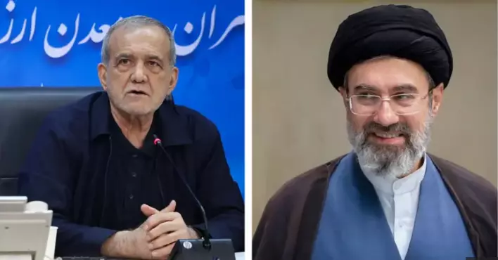 پزشکیان ادعا کرد که با مجتبا خامنه‌ای دیدار کرده است