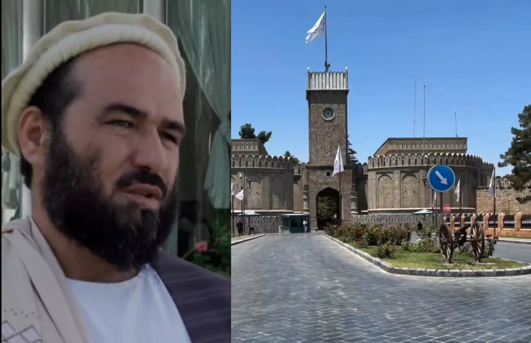 جمعه‌خان فاتح در ارگ کابل دیده شد