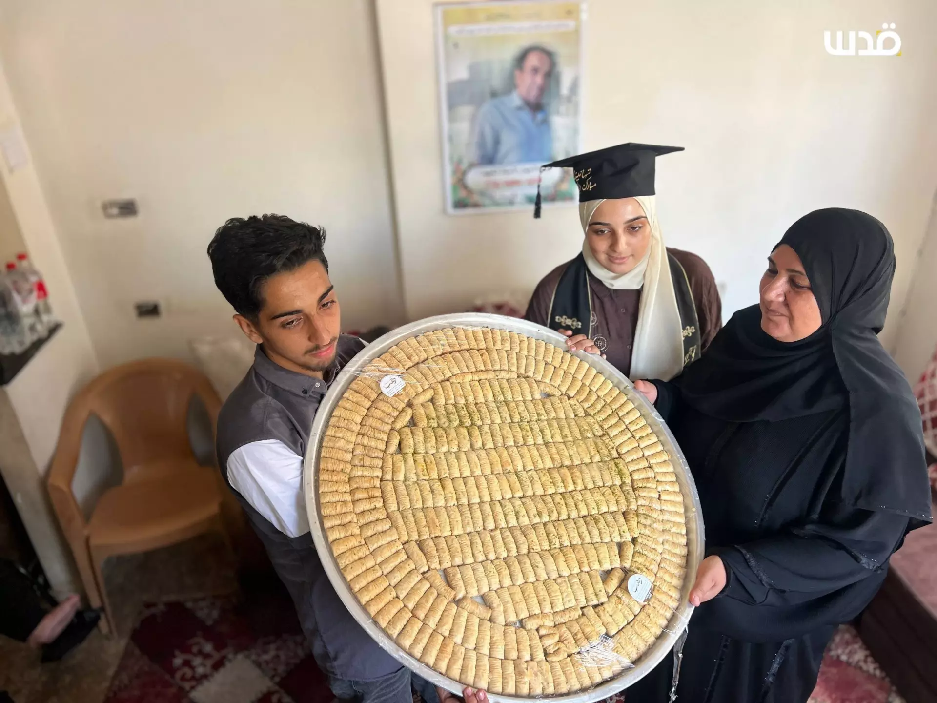 دختری در غزه اول نمره عمومی کانکور شد