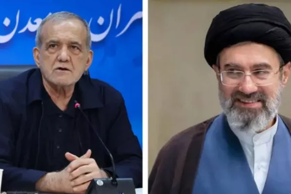 پزشکیان ادعا کرد که با مجتبا خامنه‌ای دیدار کرده است