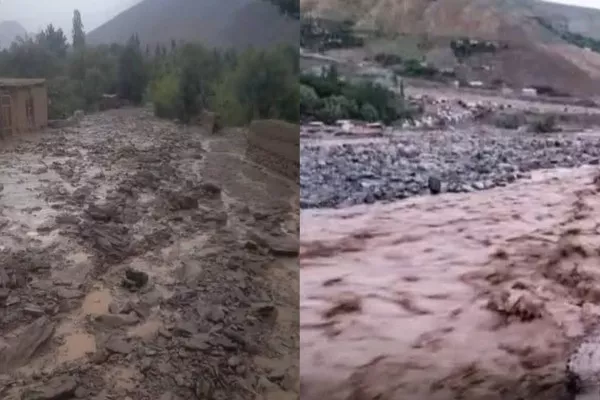 سیلاب‌های مرگبار در بدخشان؛ دو تن جان باختند و خسارات گسترده برجای ماند