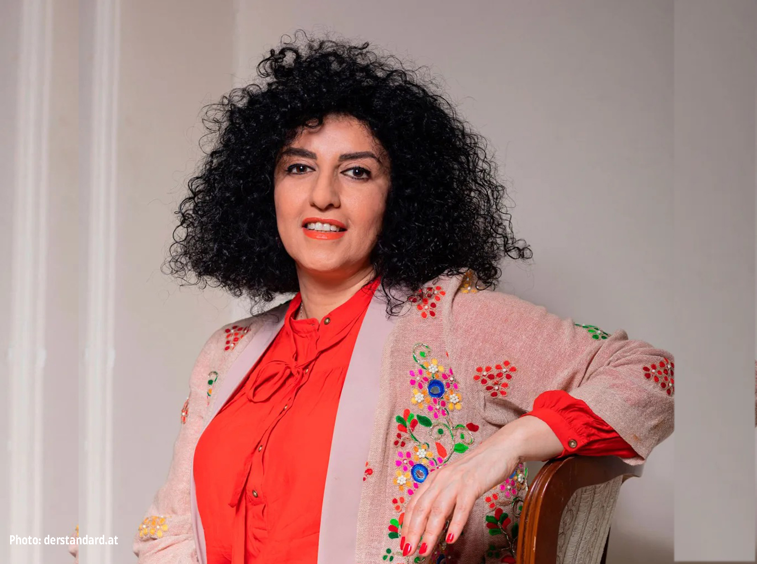 نرگس محمدی در فهرست ۱۰۰چهره اثرگذار مجله تایم قرار گرفت