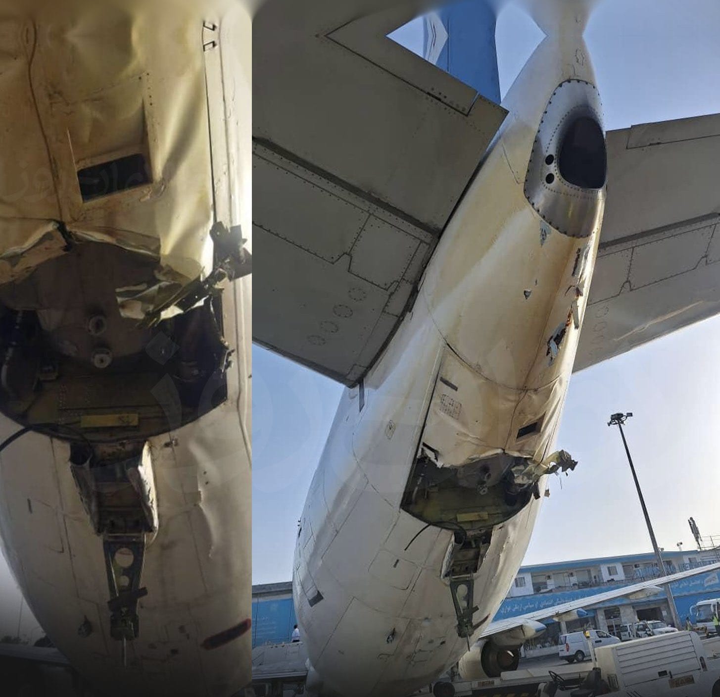 خلبان شرکت آریانا با هواپیمای سانحه‌دیده در خوست مسافران را سلامت به کابل رساند