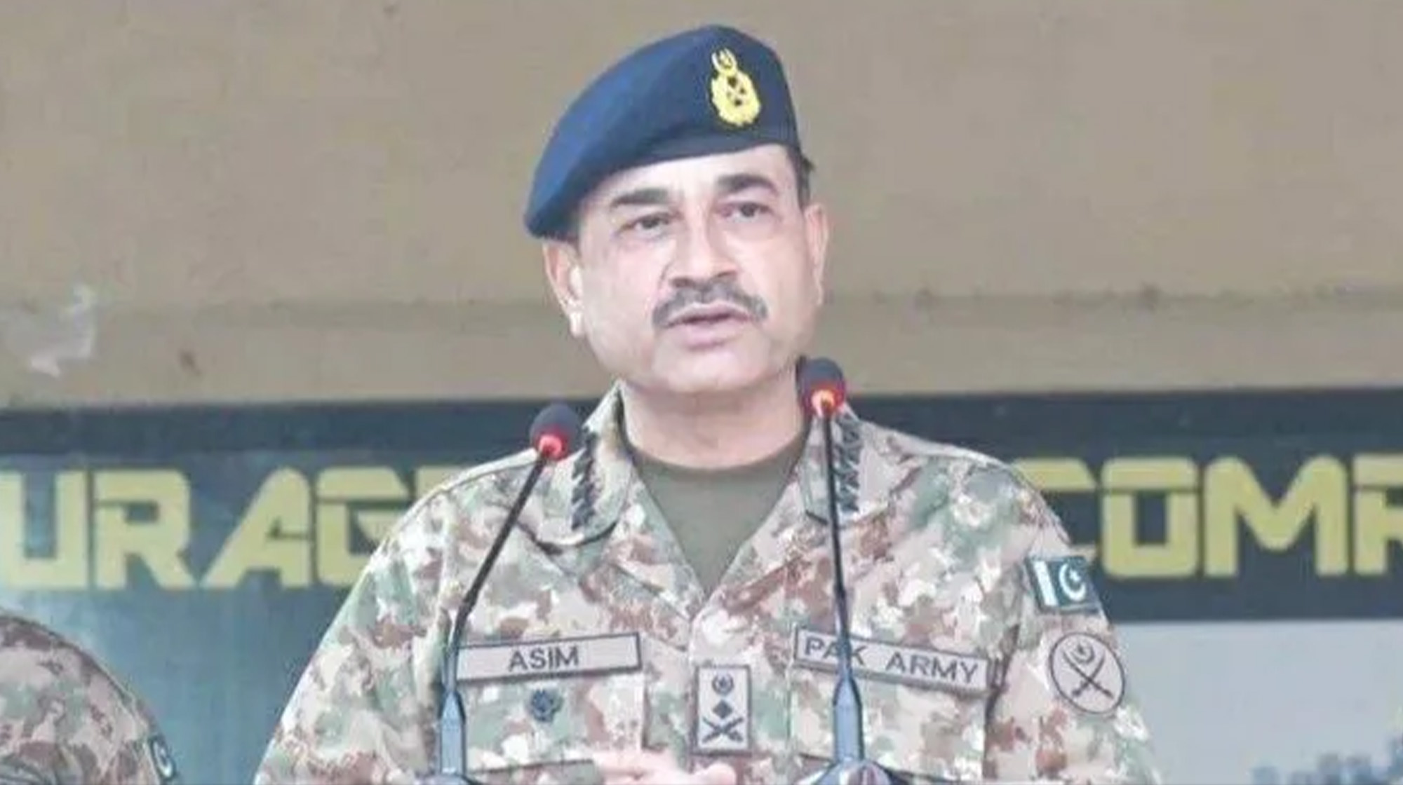 رئيس ستاد ارتش پاکستان از طالبان خواست به‌خاطر تی‌تی‌پی در برابر اسلام‌آباد قرار نگیرد