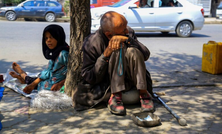 طالبان: از ۶۲ هزار گدای جمع‌آوری شده نصف‌شان گدایان حرفوی بودند