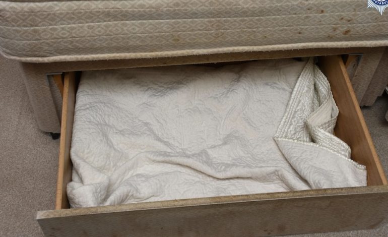 هفت‌ونیم سال زندان برای زنی که دخترش را تا سه سالگی در کشوی تخت خواب مخفی کرده بود