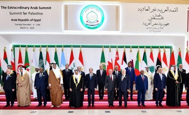 رهبران عرب برای بازسازی غزه طرح ۵۳ میلیارد دالری ارائه کردند