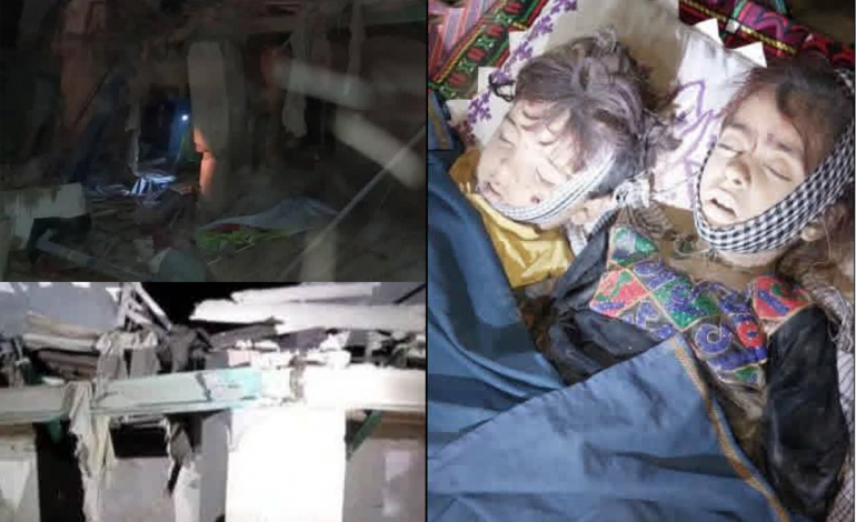 حمله هوایی پاکستان بر خوست؛ دو کودک کشته و شش تن دیگر زخمی شده‌اند