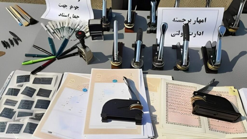 جعل اسناد اقامت برای مهاجران افغانستان در ایران؛ یک جعل‌کار از مشهد بازداشت شد