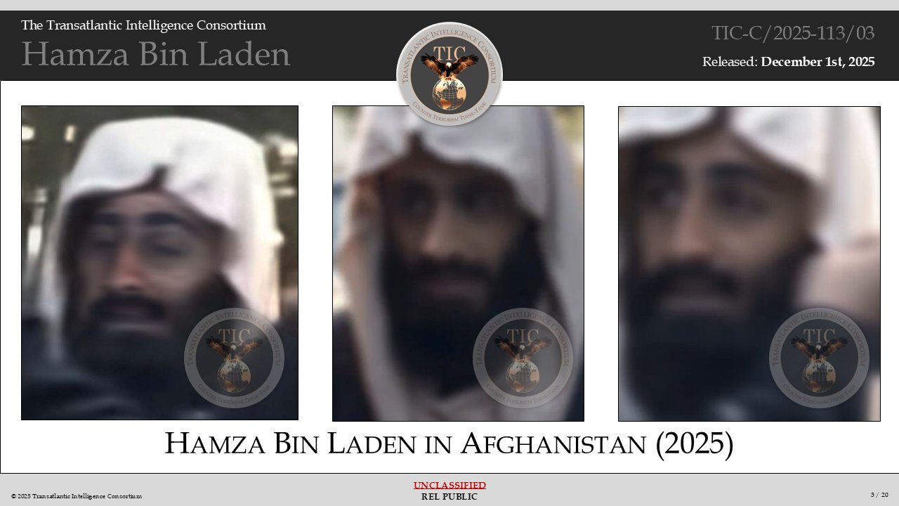 یک نهاد تحقیقی: حمزه بن لادن در افغانستان است