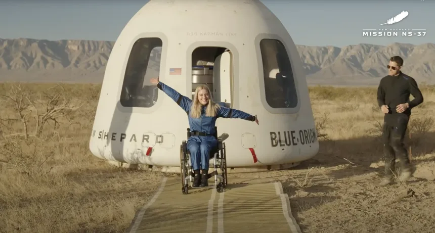 نخستین معلولی که به فضا سفر کرد