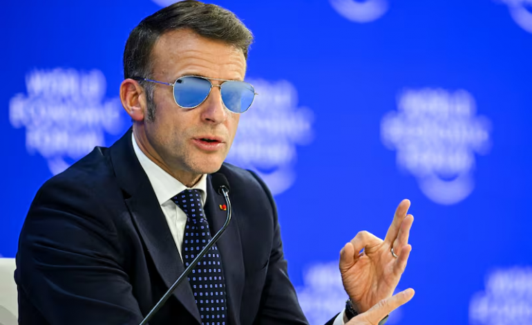 مکرون: اروپا تسلیم قلدری نمی‌شود