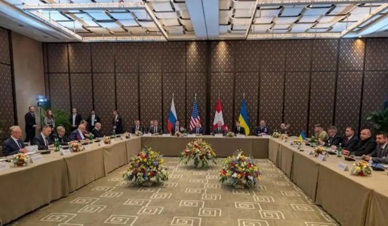 مذاکرات صلح روسیه و اوکراین در ژنو بدون نتیجه پایان یافت