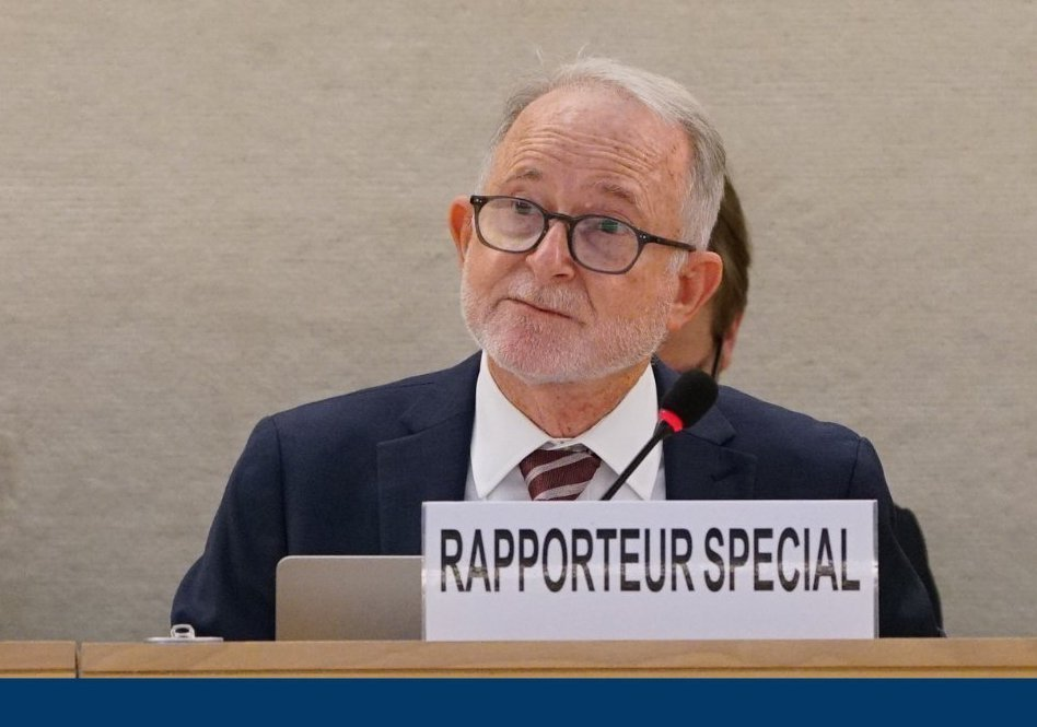 ریچارد بنت گزارش صحت زنان و دختران افغانستان را به شورای حقوق بشر ارائه کرد