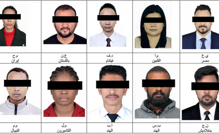 امارات ۱۰ شهروند خارجی را به دلیل نشر ویدیوی حملات ایران بازداشت کرد