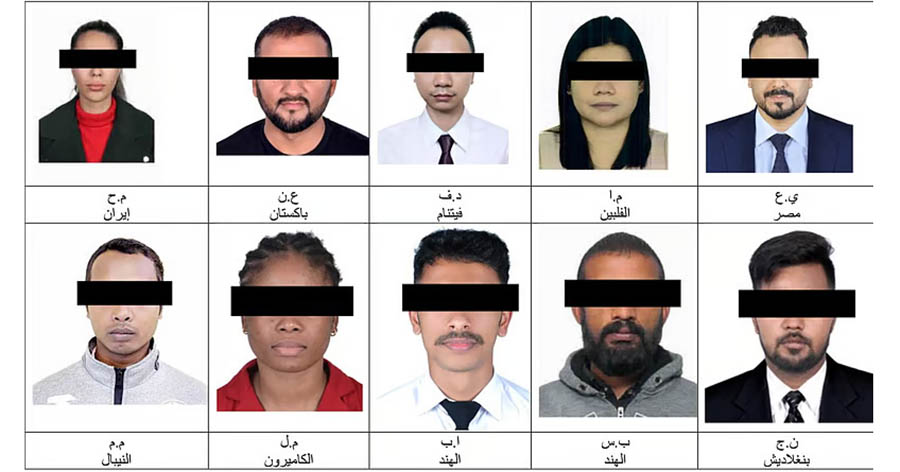 امارات ۱۰ شهروند خارجی را به دلیل نشر ویدیوی حملات ایران بازداشت کرد